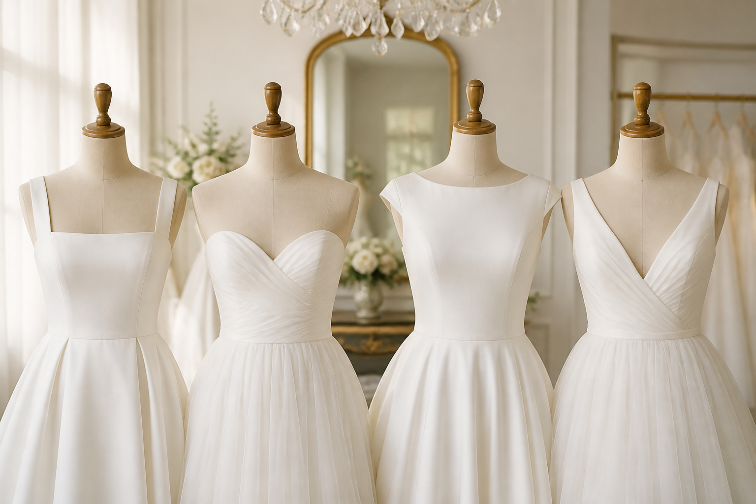 Wedding Dress Necklines: How to Find the Right Frame for Your Look